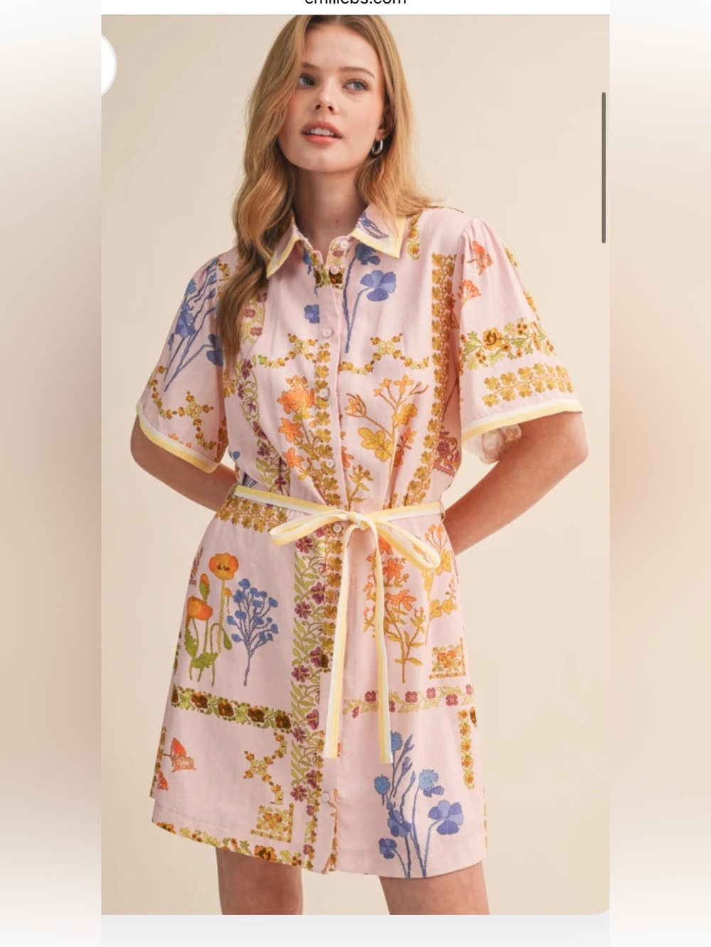 NWT En Merci Dress Day in the Garden  M